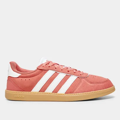 [COM CASHBACK R$219] Tênis Adidas Breaknet Sleek Suede Feminino