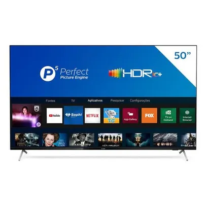 [App] Smart TV Philips 50 4K PUG7625  HDR10+ Dolby Vision e Atmos