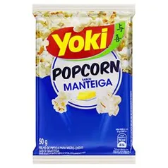 Popcorn Micro Manteiga Yoki 50g [PRIME/MINIMO 3UN] R$1