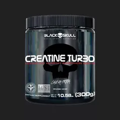 [Levando 4 ou +] Suplemento em Pó Turbo 300g Black Skull Sem sabor