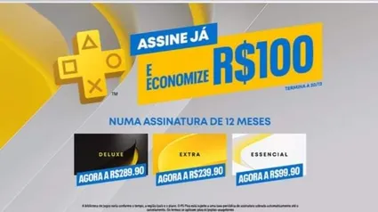 PlayStation Plus Essencial: Assinatura de 1 mês