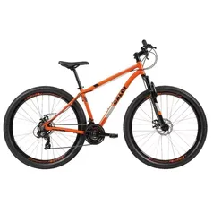 [SC R$901 AME R$1.127] Bicicleta Aro 29 Caloi Two Niner em Alumínio e Freios a disco - Laranja