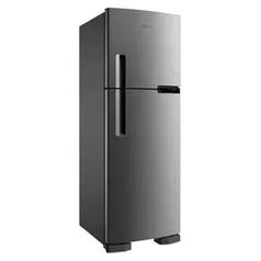 Refrigerador Brastemp BRM44HK Frost Free com Gavetão de Legumes Fresh Zone Inox - 375L