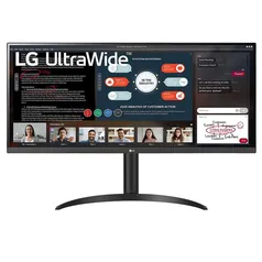 Monitor Gamer LG 34 Ultrawide Full HD, 75Hz, 5Ms, HDMI, IPS, HDR10, Freesync - 34wp550-b
