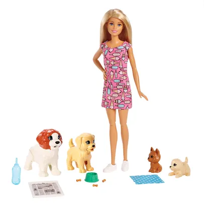 Boneca Barbie - Treinadora de Cachorrinhos - Mattel