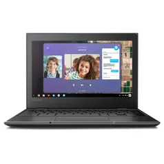 Notebook Lenovo 100e Chromebook Gen 2 AST AMD A4-9120C 4GB HD 32GB eMMC TLC 11.6&quot; Chrome OS