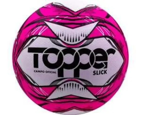 Bola de Futebol de Campo Topper Slick 2020 - Rosa | R$ 32