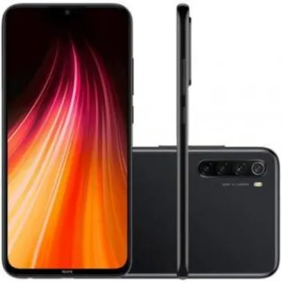 Smartphone Xiaomi Redmi Note 8 64GB Versão Global Desbloqueado Preto