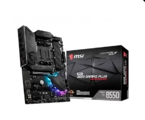 Placa-Mãe MSI MPG B550 Gaming Plus, AMD AM4, ATX