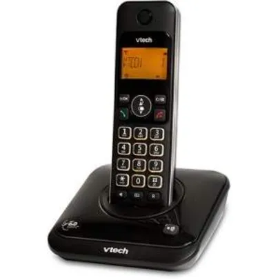 Telefone sem Fio Vtech DECT 6.0 LYRIX 550 - R$69 - Identificador de Chamadas Viva-voz e Agenda para até 20 contatos