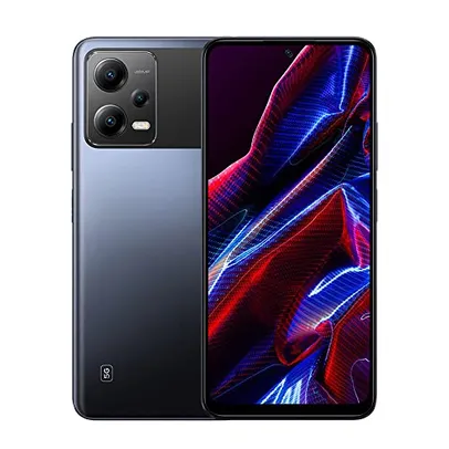 Xiaomi POCO X5 5G Smartphone Dual Sim 128GB Memória 6GB RAM 6.67" AMOLED Display 5000mAh 48MP+13MP CAM (preto)