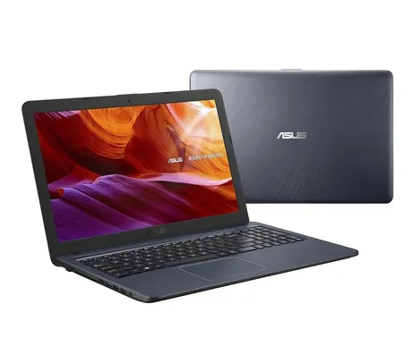 Notebook Asus Celeron Dual Core Windows 10 Tela 15,6' 500GB | R$1499