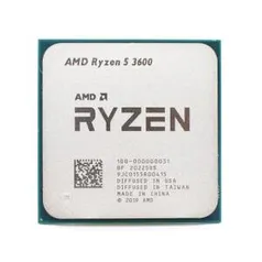 Processador AMD Ryzen 5 3600 Cache 32MB 3.6GHz(4.2GHz Max Turbo) AM4, Sem Vídeo, Sem cooler R$84