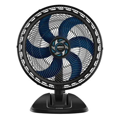 Ventilador de Mesa Arno 50cm Xtreme Force Breeze VB50 Preto com Azul 127V