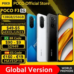 Xiaomi POCO F3 6GB/128GB | R$1.791