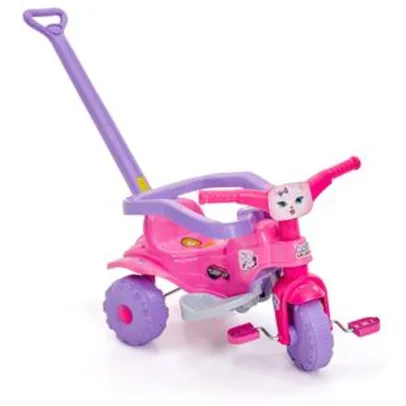 Triciclo Infantil Tico Tico Pets Rosa - MAGIC TOYS