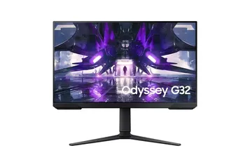 Monitor Gamer Samsung Odyssey G32 27" LED Full HD, 165 Hz, 1ms, HDMI/DisplayPort, FreeSync Premium, Ajuste de Altura, Preto - LS27AG320NLXZD