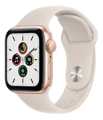 Apple Watch Se Gps 40mm Caixa Dourada Alumínio