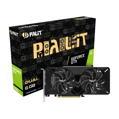 Placa de Vídeo Palit NVIDIA GeForce GTX 1660 Dual, 6GB, GDDR5, 192bit, NE51660018J9-1161C