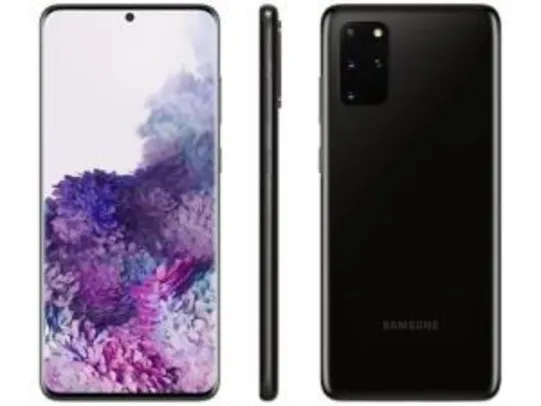 Smartphone Samsung Galaxy S20+ 128GB Cosmic Black - R$ 3899