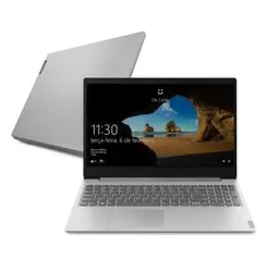 Notebook Lenovo Ideapad S145 R5 12GB 1TB W10 15.6" Prata | R$3036