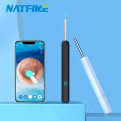 [Conta nova R$25] Natfire NE3 - Limpador de ouvido com camera WiFi