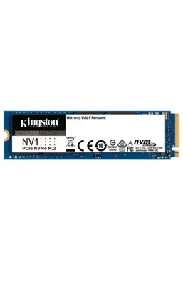 SSD Kingston NV1 500GB,M.2 2280 NVMe, Leitura: 2100MB/s e Gravação: 1700MB/s - SNVS/500G