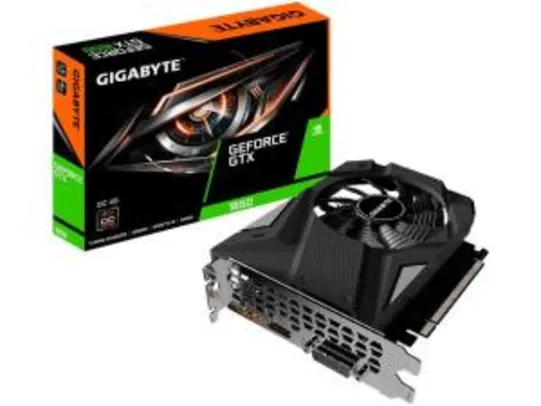 Placa de Vídeo Gigabyte GeForce GTX1650 4GB GDDR6 | R$1.092
