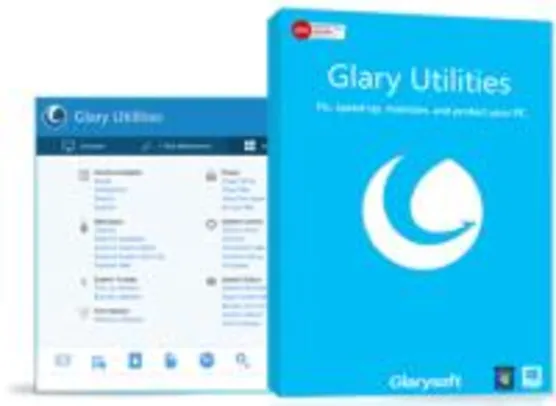 Glary Utilities Pro (Grátis) 1 ano de licença