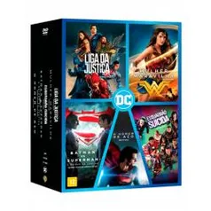 Coleção - DC Comics - 5 Filmes (DVD) - R$79,90