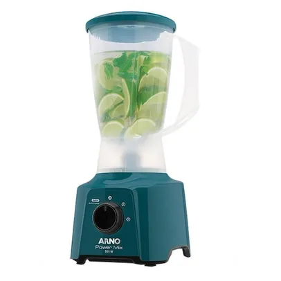 Liquidificador Arno Power Mix LQ13 Copo de Plástico 2 Velocidades + Pulsar 550W Verde