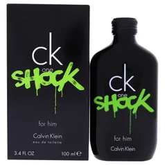 (AME=R$ 85,86 e SC=R$60,10) Perfume ck One Shock para homens Calvin Klein 100ml