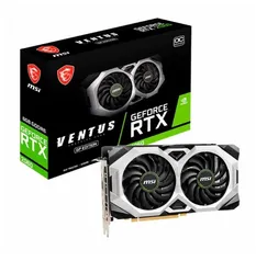 Placa de Video MSI GeForce RTX 2060 Ventus GP OC Dual, 6GB GDDR6, 192Bit