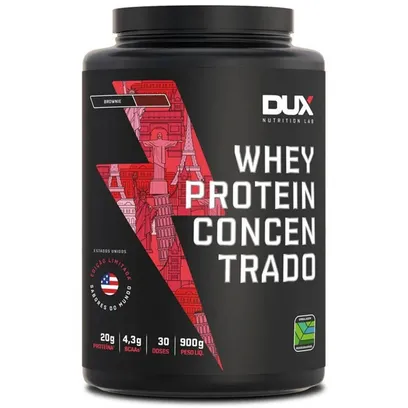 Foto do produto 900g Whey Protein Concentrado Brownie - Dux Nutrition