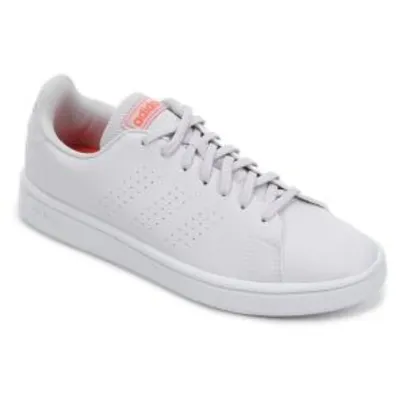 Tênis Adidas Advantage Base Feminino - Cinza | R$ 110