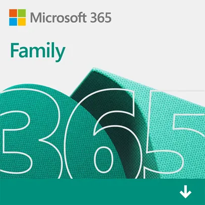 Microsoft Office 365 Family + 6 TB de nuvem - 3 meses por R$6