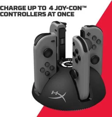 [PRIME]HyperX ChargePlay Quad - Carregador para Joy-Con