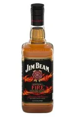 (PÃO DE AÇÚCAR - MAIS) Whisky Bourbon Jim Beam Fire 1 Litro | R$ 78