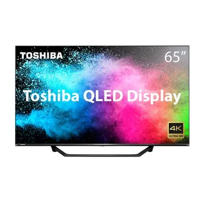 Tela Toshiba QLED Display 65 Pol. 65M550KB Quantum Dot 4K Smart VIDAA HDR - TB002