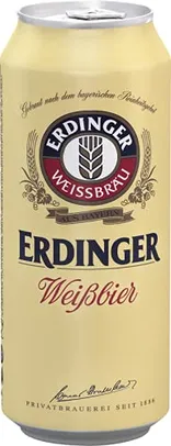 PRIME Cerveja Erdinger, Weissbier, Lata, 500ml 1un