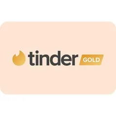 Gift Card Tinder Gold 1 mês - Produto Digital