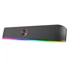 Soundbar Gamer Redragon, Adiemus GS560, RGB, Stereo 2.0, USB, 3.5mm, 2x3W, GS560