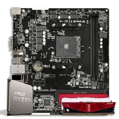 Pichau Kit upgrade, AMD Ryzen 5 3350G, A320M DDR4, 8GB DDR4