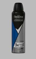 (Magalu Pay + Cliente Ouro = R$9,51) Rexona Clinical Antitranspirante 150ml