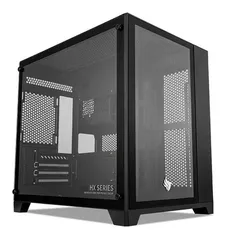 Gabinete Gamer Pichau Hx710l, Mid-tower, Preto