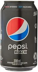 (APP) (REC) Pepsi Black Sem Açúcar - Refrigerante, Lata 350ml