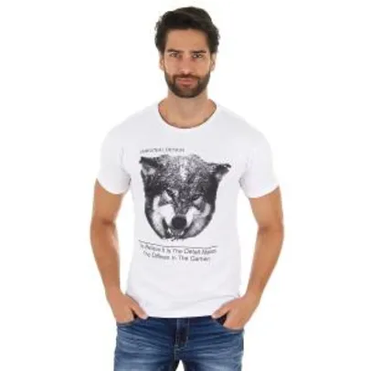 Camiseta Lobo Masculina Maidale - R$15