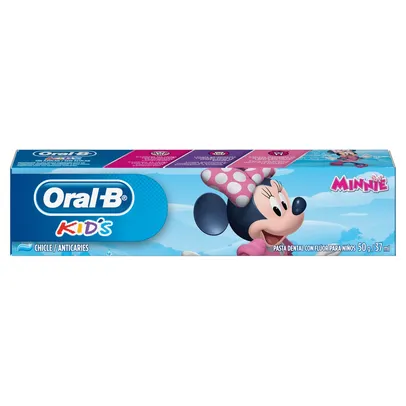 Creme Dental Oral-B Kids Minnie 50g (comprando 2 unidades)