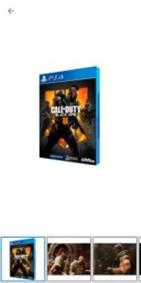 Call of Duty Black Ops 4 para PS4 - Activision | R$40