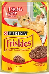 [PRIME] Ração Friskies Filhotes Carne Ao Molho - 85G | 2,42